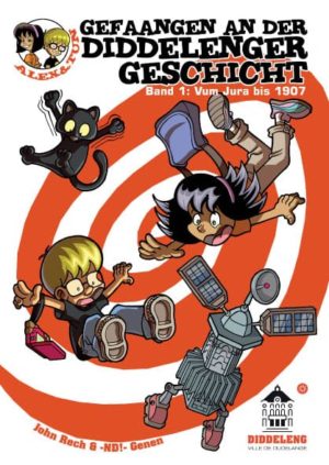 Cover Gefaangen an der Diddelenger Geschicht 1