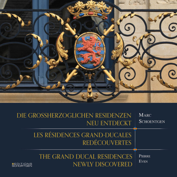 Couverture du livre "Les Résidences grand-ducales redécouvertes".